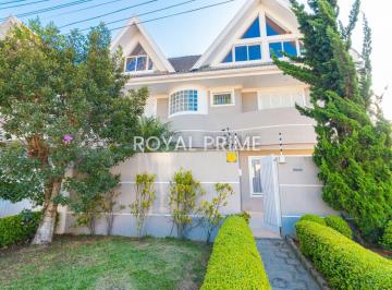 Casa · 210m² · 3 Quartos · 3 Vagas · Sobrado Triplex de Rua com Quintal e 3 dormitórios, 210 m² para venda ou aluguel - Mercês - Curitiba
