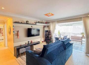 Apartamento · 103m² · 3 Quartos · 2 Vagas · Apartamento residencial 3 suítes na Vila Assunção – Santo André (103 m²), 2 vagas | Lado direito