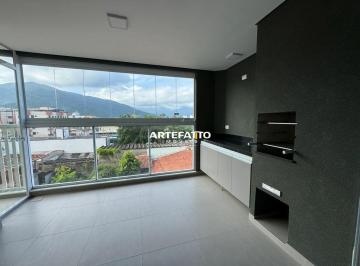 Apartamento · 127m² · 3 Quartos · 2 Vagas · Apartamento novo 3 dorm 2 suítes varanda gourmet vista montanhas Ubatuba