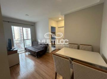 Apartamento · 47m² · 2 Quartos · 1 Vaga · Apartamento Mobiliado 2 Dorms com Vista Mar – Ocian, Praia Grande (Aluguel)