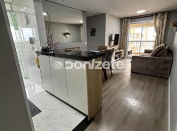 Apartamento · 77m² · 3 Quartos · 2 Vagas · Apartamento a Venda com lazer de Clube no Bairro Campestre em Santo André