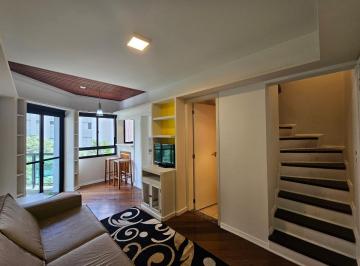 8cf41634-ffec-4d1a-b61c-a81215a69c03 · Elegante duplex para locação em Itaim Bibi com 1 quarto, sendo 1 suíte, 58m²