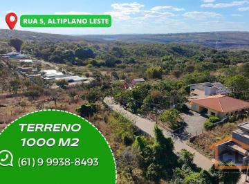 Terreno · 1000m² · Terreno a venda, 1000 m2, condomínio fechado, Rua 5, Altiplano Leste, Jardim Botânico, DF