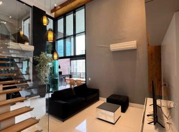 7750709f7be0ac64fe0c53c641ea327874773b6a · Apartamento Duplex com 3 dormitórios, 185 m² - venda por R$ 2.800.000,00 ou aluguel por R$ 20.632,00