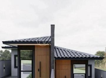 Casa · 50m² · 2 Quartos · 1 Vaga · Casa Geminada com Churrasqueira | 2 Dormitórios