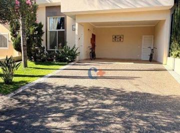 cd8ab98d89f09094d620cd99f341bcb1d31c6197 · Casa com 3 dormitórios à venda "PORTEIRA FECHADA", 215 m² por R$ 1.200.000 - Condomínio Campos do Co