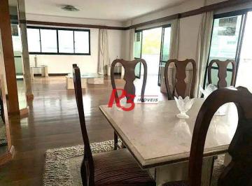 fdb7a00fa37d34890adea54792fbc5a871839745 · Apartamento com 3 dormitórios à venda, 242 m² por R$ 1.600.000,00 - Boqueirão - Santos/SP