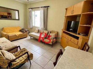 62218a773060705d90aabf303b5f7401ba5bb9c8 · Apartamento com 1 dormitório à venda, 55 m² por R$ 340.000,00 - José Menino - Santos/SP