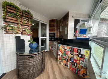 Apartamento · 76m² · 2 Quartos · 1 Vaga · Apartamento 2 Dorms (1 Suíte) no Último Andar – Planejados e 1 Vaga - Guilhermina, Praia Grande/SP