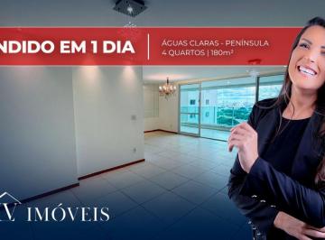 Apartamento de 4 quartos, Águas Claras · Península Resort | 180m² | 4 Quartos | 3 Vagas | Andar Alto | Closet