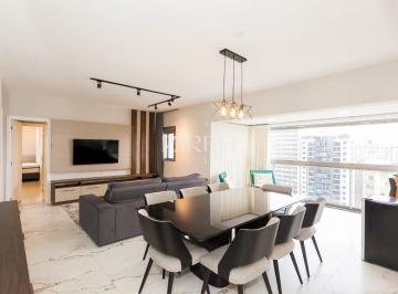 Apartamento · 134m² · 3 Quartos · APARTAMENTO MOBILIADO PARA ALUGAR COM 3 SUÍTES NA BATEL