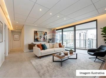 Apartamento · 154m² · 3 Quartos · 2 Vagas · Apartamento Luxuoso Vila Olímpia: Conforto e Estilo - 3 suítes - varanda gourmet