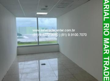 Foto 01 · Sala Comercial para Locação no Empresarial Rio Mar Trade Center - 1 Banheiro, 1 Vaga de Garagem, 26,