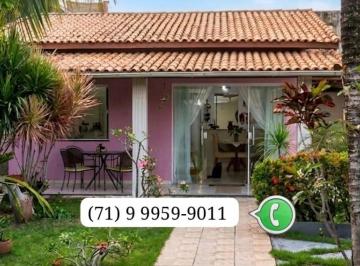 Casa de 2 quartos, Camaçari · Casa 2/4 em Jauá com amplo Jardim em Condomínio