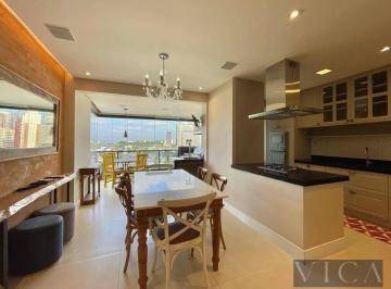Apartamento · 112m² · 3 Quartos · 2 Vagas · Apartamento mobiliado 112m² 3 suítes 2 vaga aluguel R$12.900 Alphaville/SP