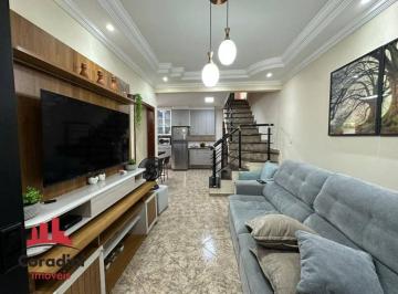 9cd31b26fdca6400ba567d03b80329dc2428a7a9 · Casa com 4 dormitórios à venda, 204 m² por R$ 610.000 - Parque Nova Carioba - Americana/SP