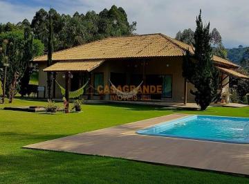 Casa · 260m² · 2 Quartos · 10 Vagas · Chácara à Venda - 3.200 m² - Paraibuna/SP