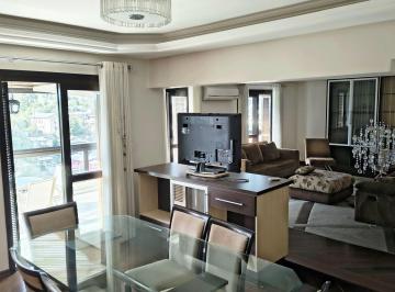 Apartamento · 204m² · 3 Quartos · 3 Vagas · 
                                Apto Semimobiliado com 03 dor, sendo 02 suítes e 03 vagas de garage