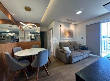 Apartamento · 59m² · 2 Quartos · 1 Vaga · Apartamento 2 dormitórios sendo uma suíte, 1 vaga coberta, mobiliado, bairro Igara - Canoas