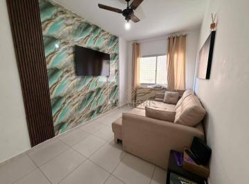 Sala · Apartamento com 1 dormitório à venda, 43 m² por R$ 250.000,00 - Aviação - Praia Grande/SP
