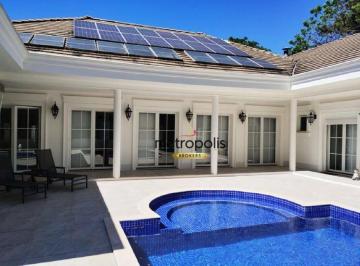 Piscina · Casa com 4 dormitórios à venda, 600 m² por R$ 7.500.000,00 - Loteamento Portal do Paraíso I - Jundia