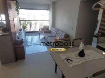 Sala · Apartamento com 2 dormitórios à venda, 82 m² por R$ 825.000,00 - Marapé - Santos/SP