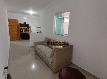 Sala de estar · Apartamento com 2 dormitórios à venda, 47 m² por R$ 335.000,00 - Jardim Paraíso - Santo André/SP