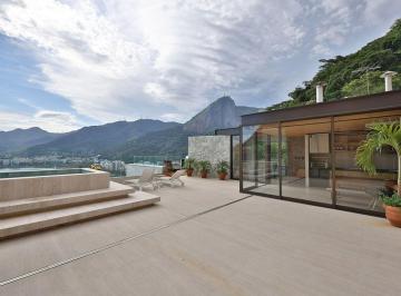 Apartamento de 2 quartos, Rio de Janeiro · Cobertura Cinematográfica Moderna na Lagoa com Vista Livre Cartão Postal de 340m, 2 Suítes e 3 Vagas