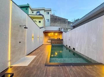 Casa · 180m² · 4 Quartos · 3 Vagas · Sobrado com 4 dormitórios à venda, 248 m² por R$ 1.900.000,00 - Vila Pires - Santo André/SP