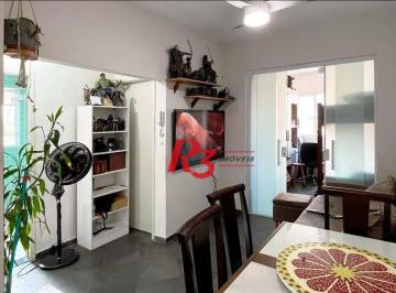 af5310c763854cc144761b5c185ea6122abb6050 · Apartamento com 2 dormitórios à venda, 46 m² por R$ 380.000,00 - Embaré - Santos/SP