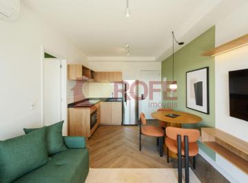Apartamento · 42m² · 1 Quarto · 1 Vaga · Apartamento com 1 quarto, separado dos demais ambientes e 1 vaga para locação em Pinheiros.