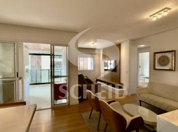 Apartamento · 82m² · 2 Quartos · 2 Vagas · Locação Apartamento mobiliado com 2 quartos, varanda com churrasqueira, 02 vagas de garagem!!!