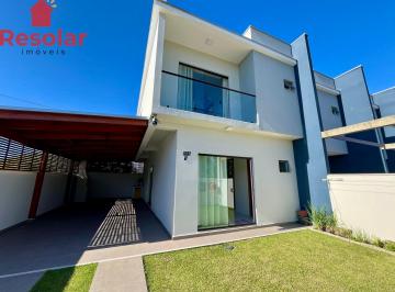 Casa · 96m² · 3 Quartos · 2 Vagas · Geminado á venda com 03 quartos sendo 01 suíte no Ubatuba em São Francisco do Sul/SC