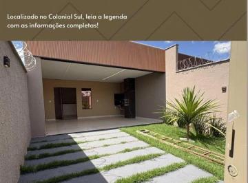 Casa · 100m² · 2 Quartos · 4 Vagas · Casa 2 Quartos – COLONIAL SUL | Aparecida de Goiânia
