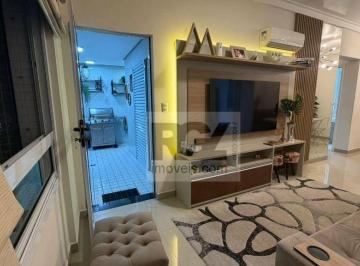 79102273b5c03724a6da2aa787237a9453303854 · Apartamento com 2 dormitórios para alugar, 75 m² por R$ 6.000,00/mês - Encruzilhada - Santos/SP
