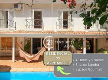 319c19ccefdeea907ac7439874894da5fbd50915 · Casa com 4 dormitórios à venda, 423 m² por R$ 2.999.000,00 - Residencial Cinco (Alphaville) - Santan