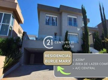 d9747cc865e3d2985be82eb32c4049b0fecf9409 · Casa com 4 dormitórios para alugar, 400 m² por R$ 32.200,00/mês - Residencial Burle Marx - Santana d