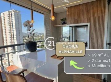 2ef59d834ab7af778335efd0b60e162c423ffc6c · Apartamento com 2 dormitórios à venda, 69 m² por R$ 1.250.000,00 - Empresarial 18 do Forte - Barueri
