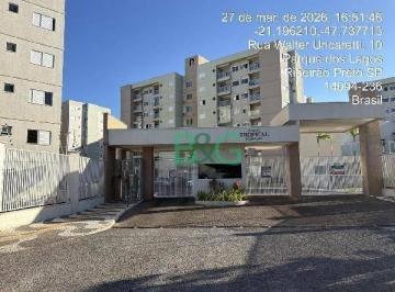 Apartamento · 58m² · 1 Quarto · 1 Vaga · Apartamento em Residencial Parque dos Servidores, Ribeirão Preto/SP de 58m² 1 quartos à venda por R$