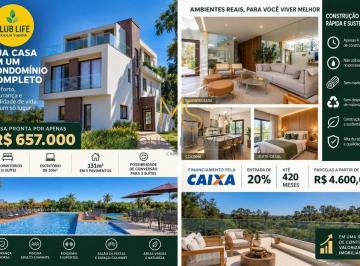 Casa · 125m² · 3 Quartos · 2 Vagas · Casa em Jardim Atalaia, Cotia/SP de 125m² 3 quartos à venda por R$ 657.000,00