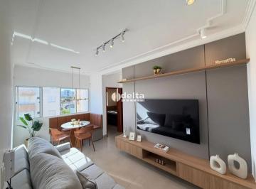 Apartamento · 49m² · 2 Quartos · 1 Vaga · Apartamento mobiliado com 2 quartos disponível para locação no bairro Santa Mônica em Uberlândia-MG