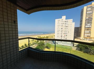 Apartamento · 111m² · 3 Quartos · 2 Vagas · Apartamento 3 dorms Mobiliado - Vista Mar e Financia! Aviaçao!