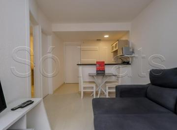 Apartamento · 32m² · 1 Quarto · 1 Vaga · Flat em Itaim Bibi, São Paulo/SP de 32m² 1 quartos para locação R$ 2.100,00/mes