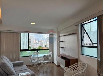 Apartamento · 40m² · 1 Quarto · 1 Vaga · Flat em Torre, Recife/PE de 40m² 1 quartos para locação R$ 3.500,00/mes