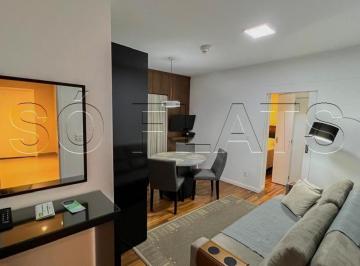 Apartamento · 40m² · 1 Quarto · 1 Vaga · Apartamento em Brooklin Paulista, São Paulo/SP de 40m² 1 quartos para locação R$ 3.880,00/mes