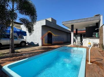 Casa · 128m² · 3 Quartos · 2 Vagas · CASA COM PISCINA À VENDA NO RESIDENCIAL DO BOSQUE - MOGI MIRIM/SP