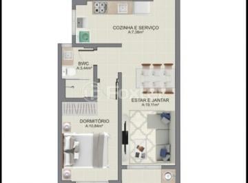 final 2.jpeg · Apartamento, 2 dormitórios, 73.45 m², em Village