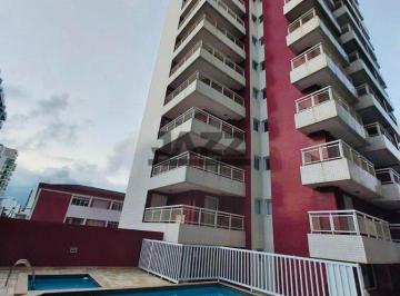 Apartamento · 54m² · 1 Quarto · 1 Vaga · Apartamento com 1 dormitório, 2 sacadas e lazer completo na Ocian em Praia Grande