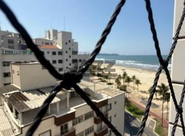 Apartamento · 83m² · 2 Quartos · 1 Vaga · Apartamento mobiliado com vista para o mar na Ocian com 2 dormitórios e elevador