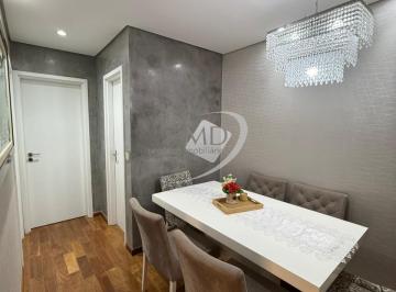 Apartamento · 61m² · 2 Quartos · 2 Vagas · Apartamento à venda Res. São Caetano, 61 m², 2 quartos, 1 suite, sala  com varanda gourmet, 2 vagas
